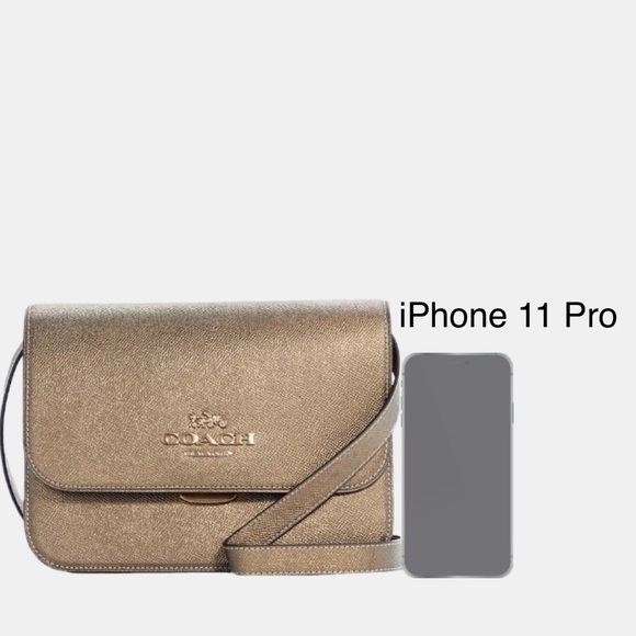 Coach Brynn Crossbody Metallic Factory Sealed NWT *SALE* - Picture 7 of 12